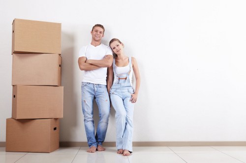 Furniture removal team working on a residential move in Tufnell Park