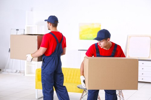 Commercial moving team planning an office relocation in Tufnell Park