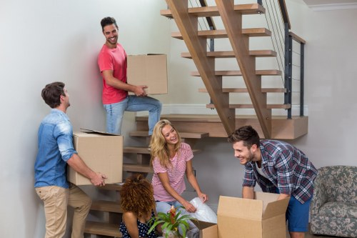 Man and van service helping with a local move in Tufnell Park