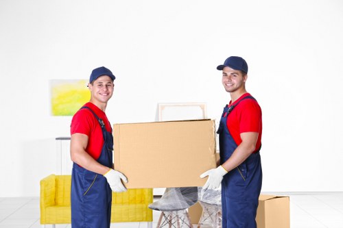 Risk assessment and careful lifting during a removal job