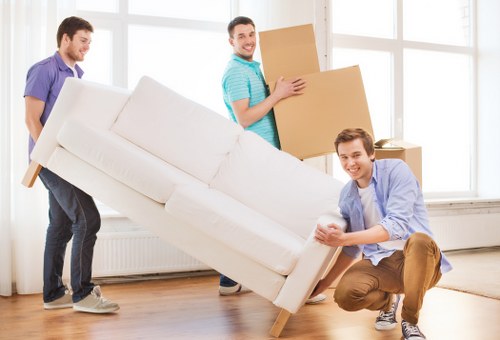 Preparation checklist and organised boxes for a local move in North London