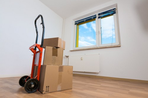 Commercial and residential removal van service across north London